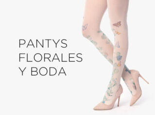 Pantys florales y para tu boda